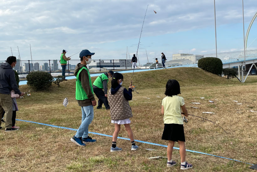 キャステイングにトライ