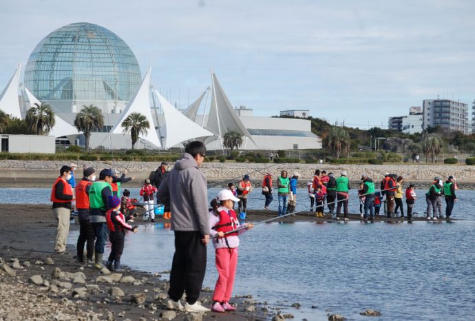 葛西海浜公園 初心者ハゼ釣り教室