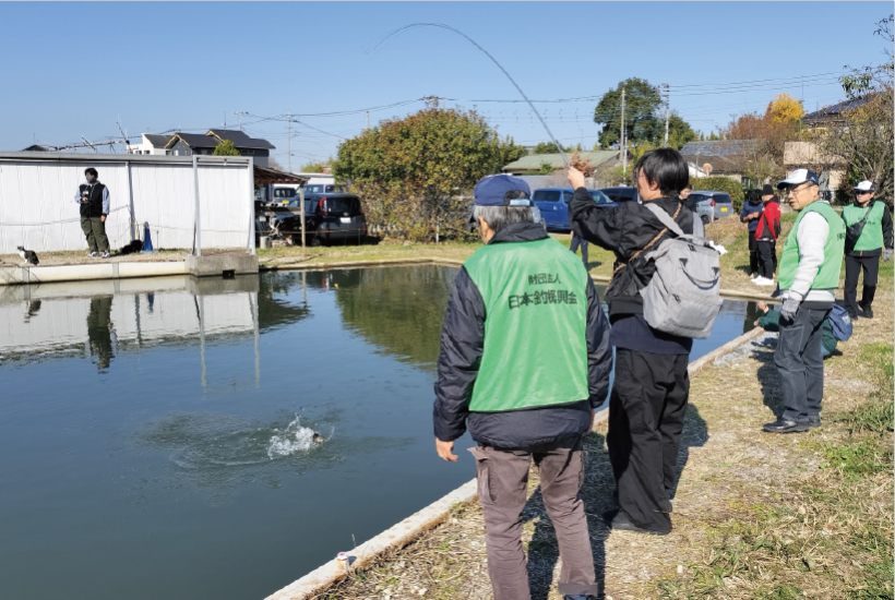 フィッシングステージ彩の国　ニジマス釣り体験教室